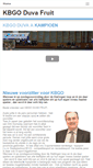 Mobile Screenshot of kbgoduvafruit.be
